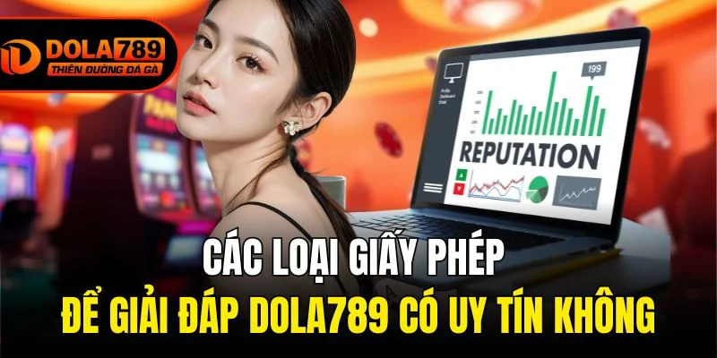 Các loại giấy phép để giải đáp Dola789 có uy tín không